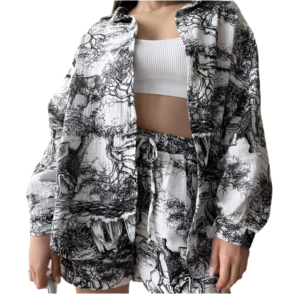 Maya Shirt + Shorts Set