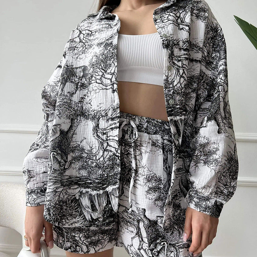 Maya Shirt + Shorts Set