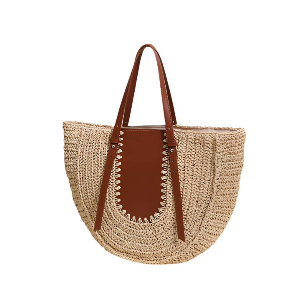 French Riviera Large Straw Bag