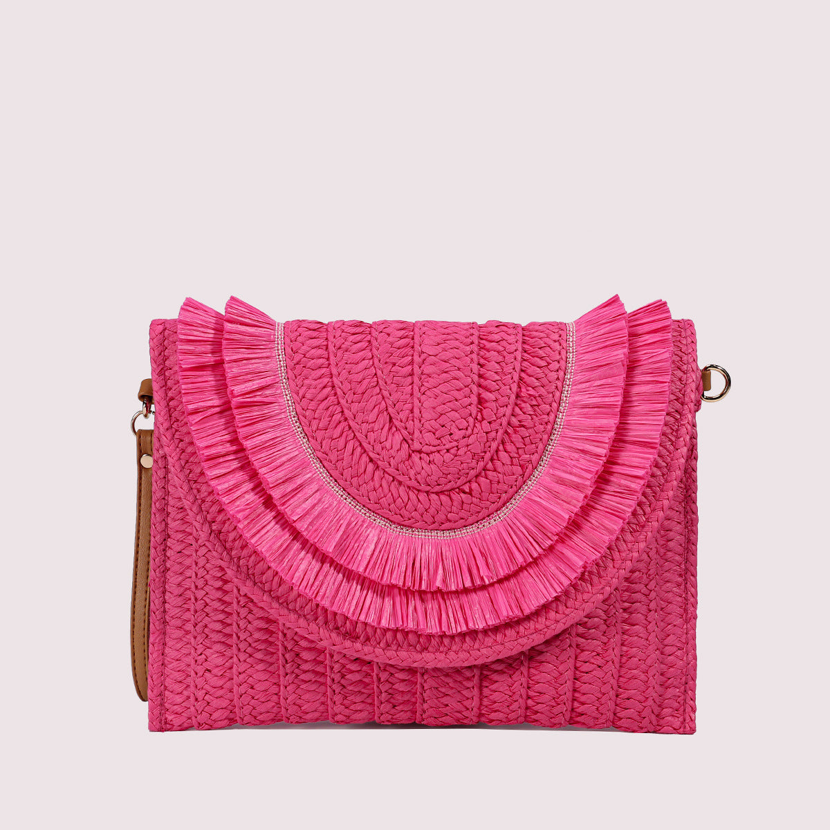 Nikki Straw Resort Hand Bag