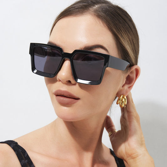 Large Frame Square Sunglasses