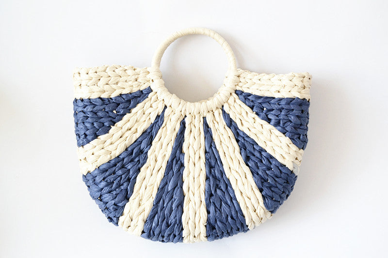 Corsica Summer Straw Bag