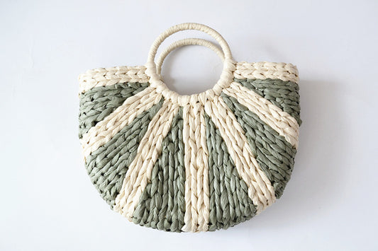 Corsica Summer Straw Bag