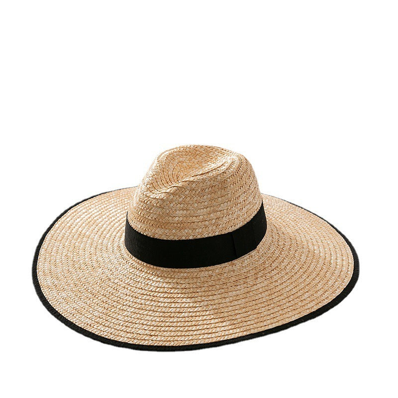 Classic Straw Brim Resort Hat