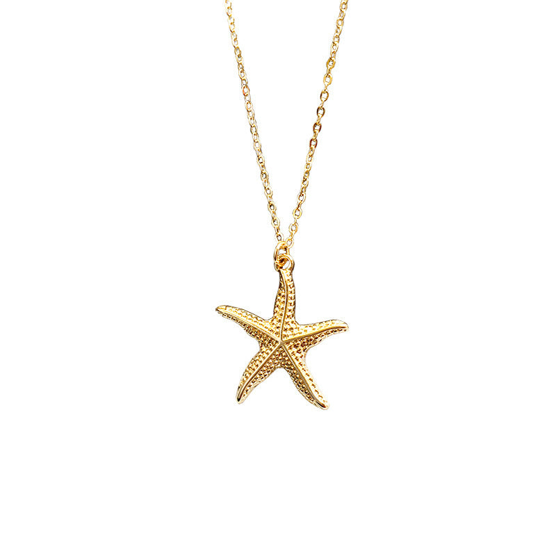 Sea Shell & Starfish Necklace