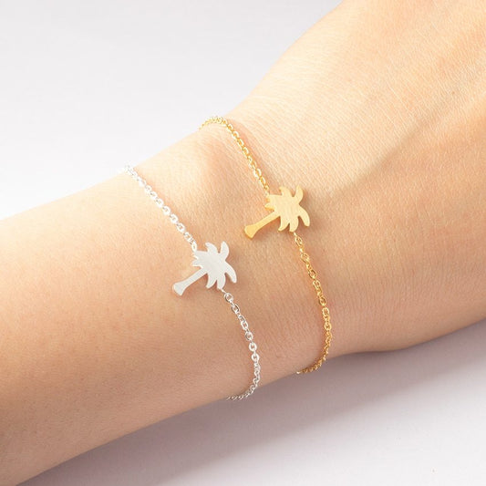 Palm tree bracelet