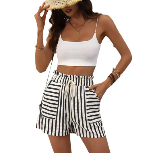 Selma Striped Shorts