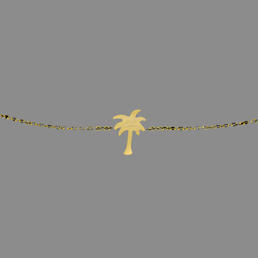 Palm tree bracelet