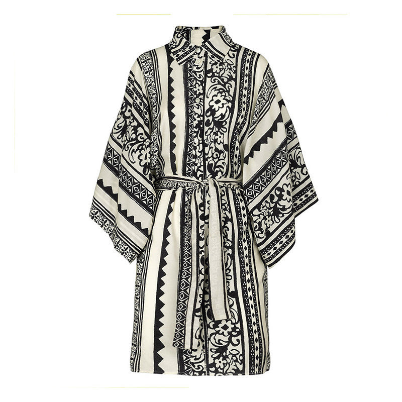 Chloe Ethnic-Style Swimsuit & Matching Robe