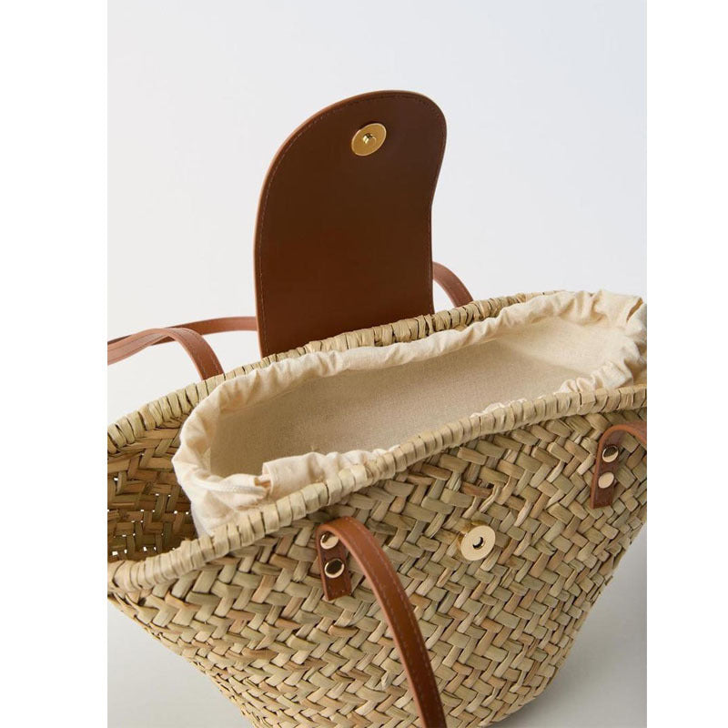 Tulum Resort Straw Bag