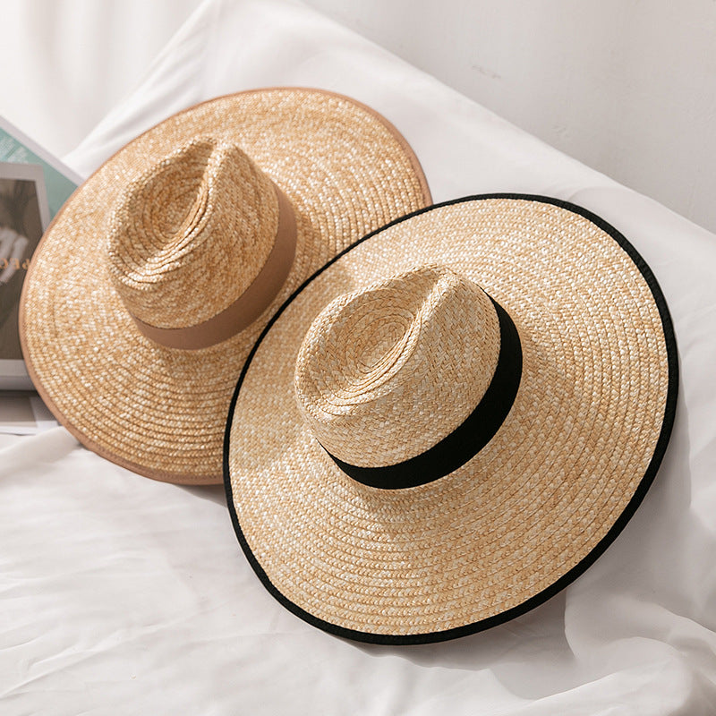 Classic Straw Brim Resort Hat