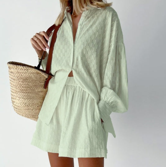 Simone Resort Shirt & Shorts Set