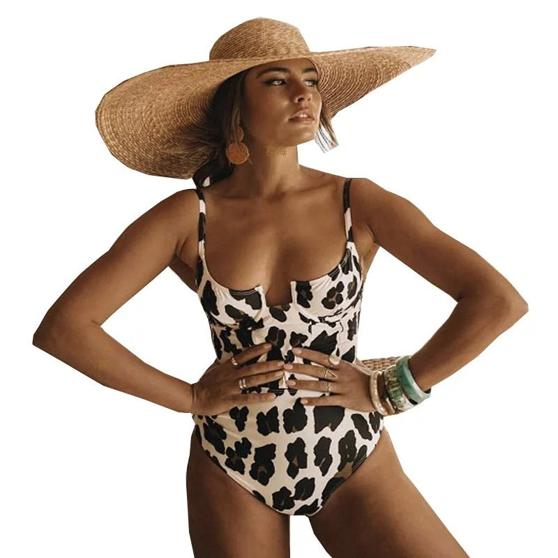 Lola Leopard print swimsuit