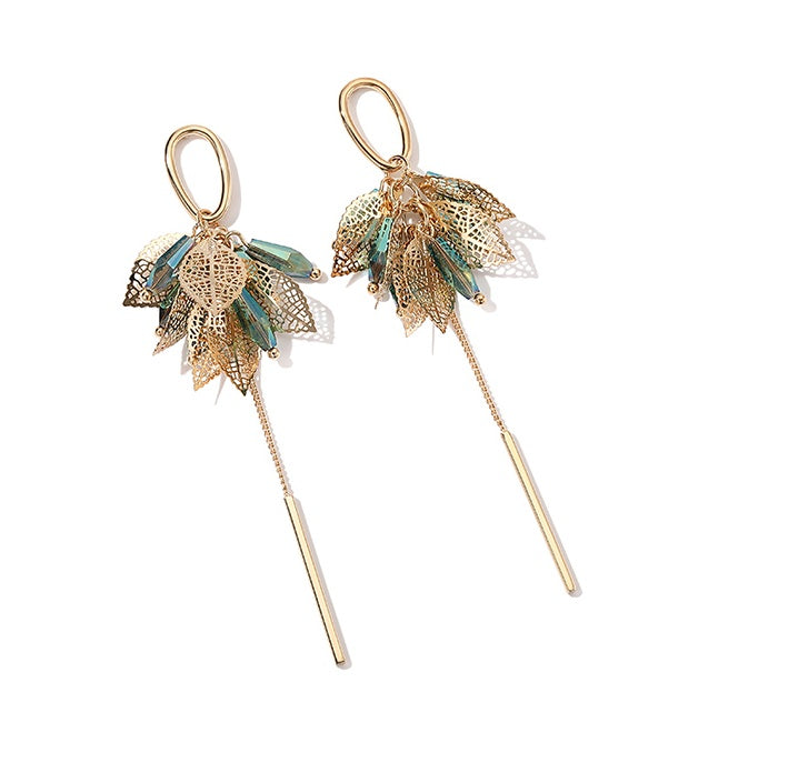 Gold Leaf Earrings