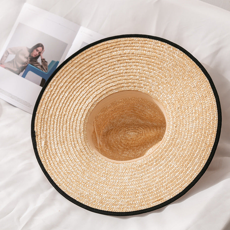 Classic Straw Brim Resort Hat