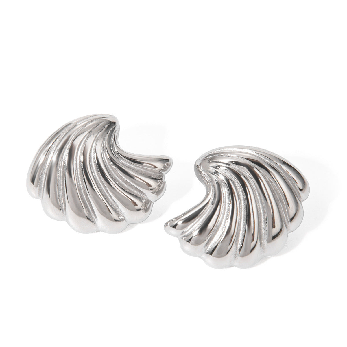 Gold or Silver Shell Earrings