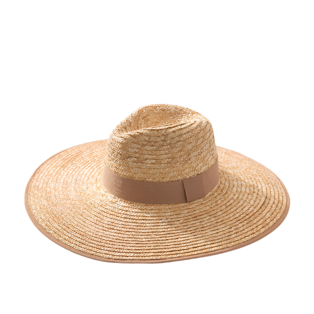 Classic Straw Brim Resort Hat