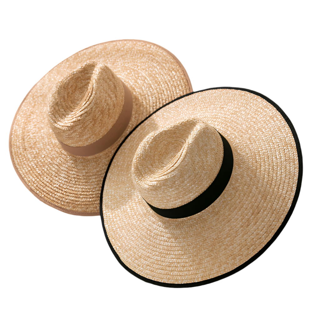 Classic Straw Brim Resort Hat