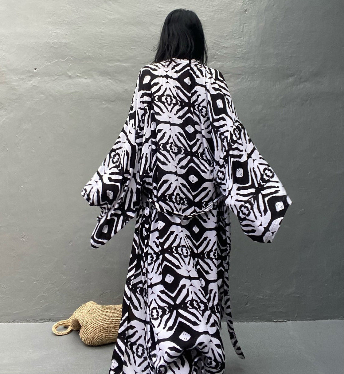 Vida Black & White Resort Kaftan