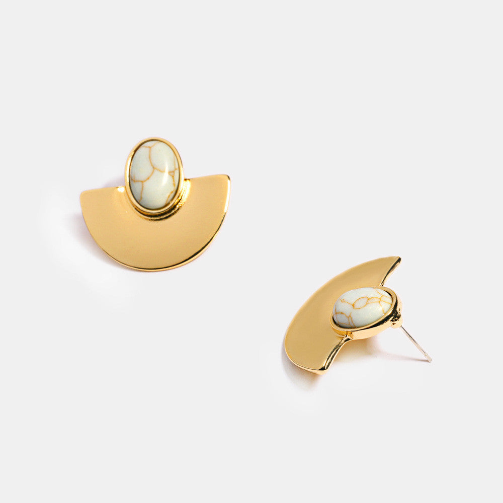 June Golden Earrings