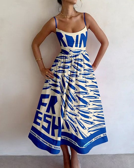 Nova French Riviera Maxi Dress