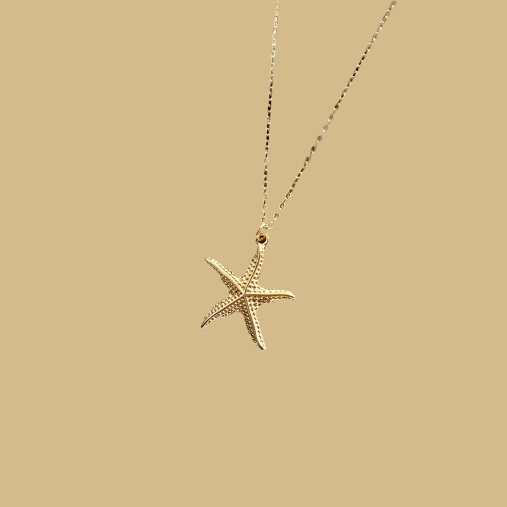 Sea Shell & Starfish Necklace