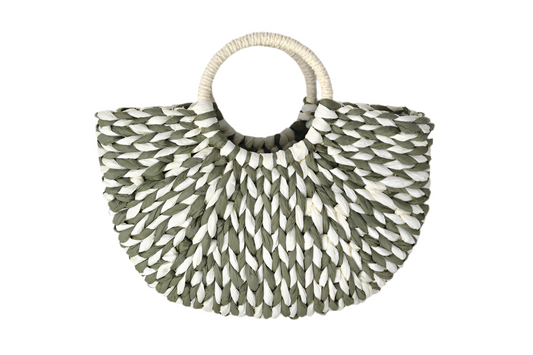 Lake Como Woven Straw Bag