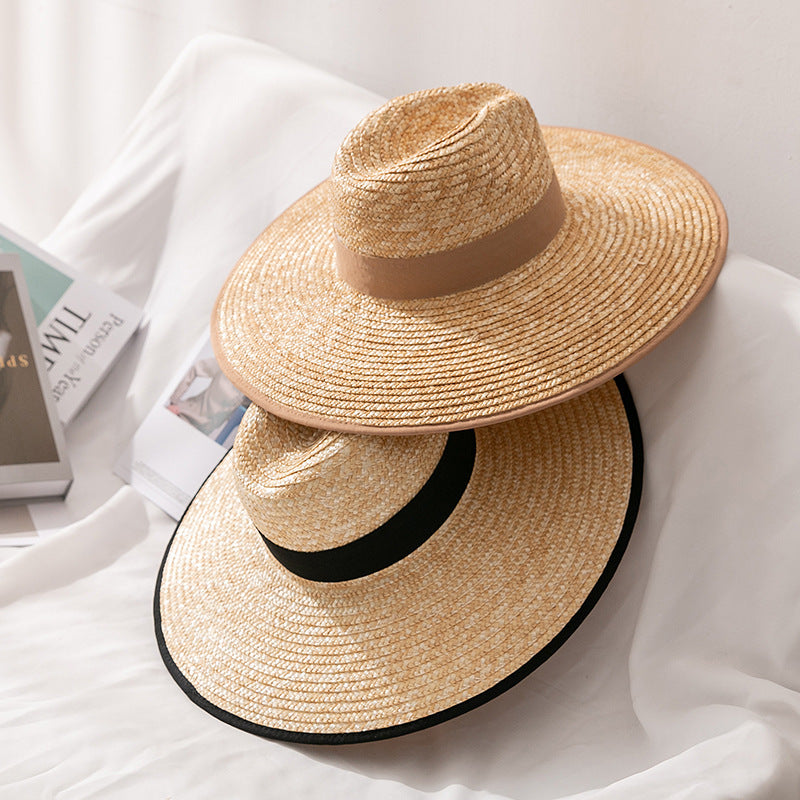 Classic Straw Brim Resort Hat