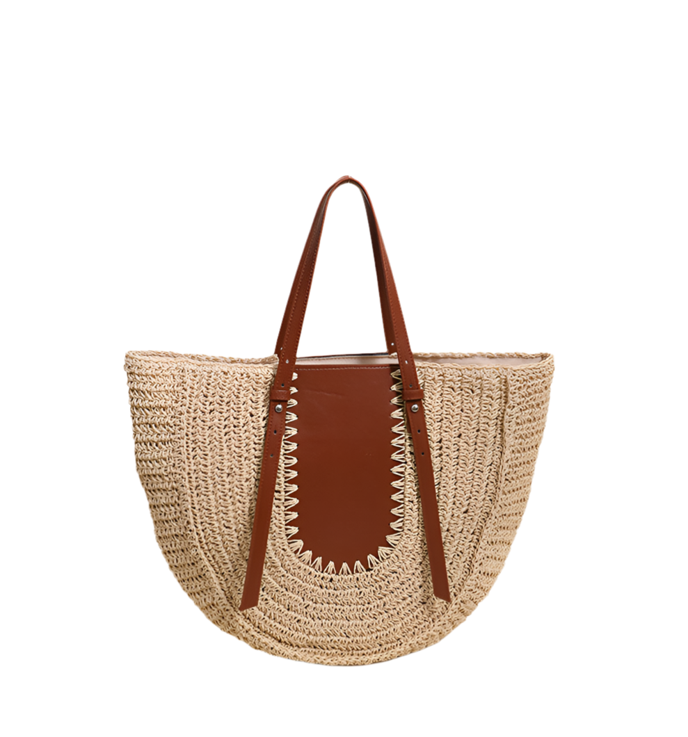 French Riviera Large Straw Bag