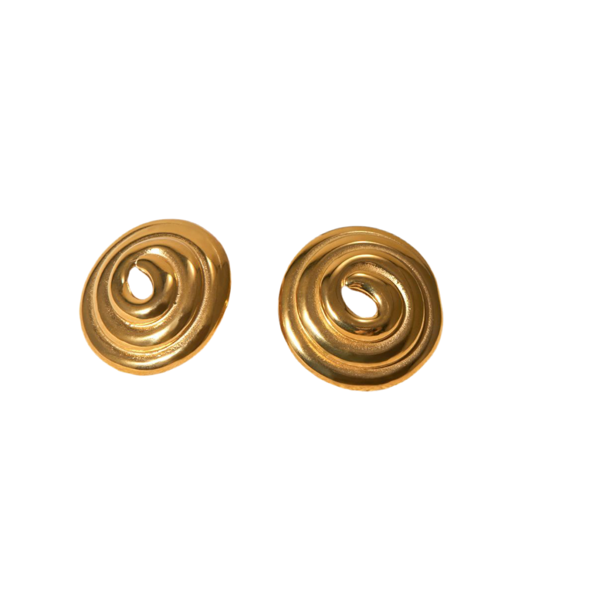 Beach Resort Gold Earrings