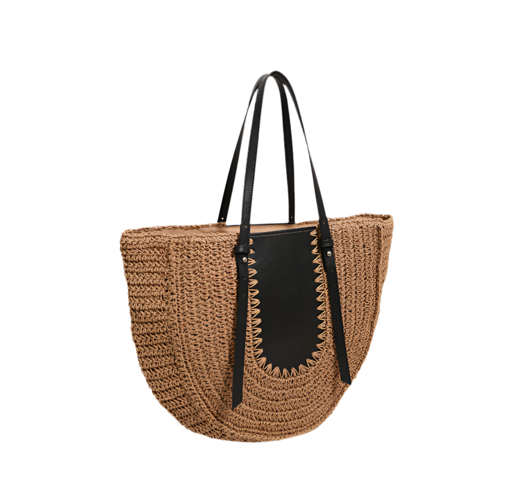 French Riviera Large Straw Bag