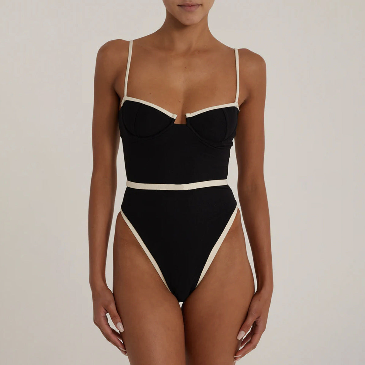 Molly Black & White Swimsuit