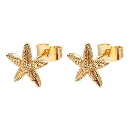 Starfish Stud Earrings