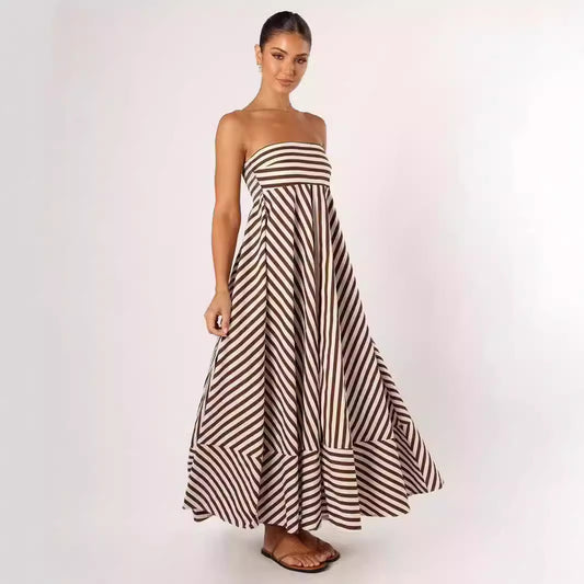 Sarah Stripe Resort Dress