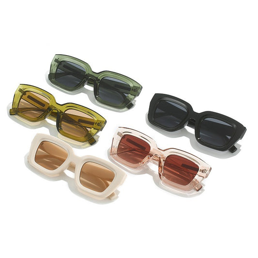 Square chic UV-Protection Sunglasses