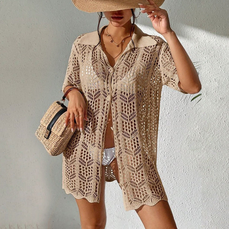 Seraphina Knitted Shirt Dress