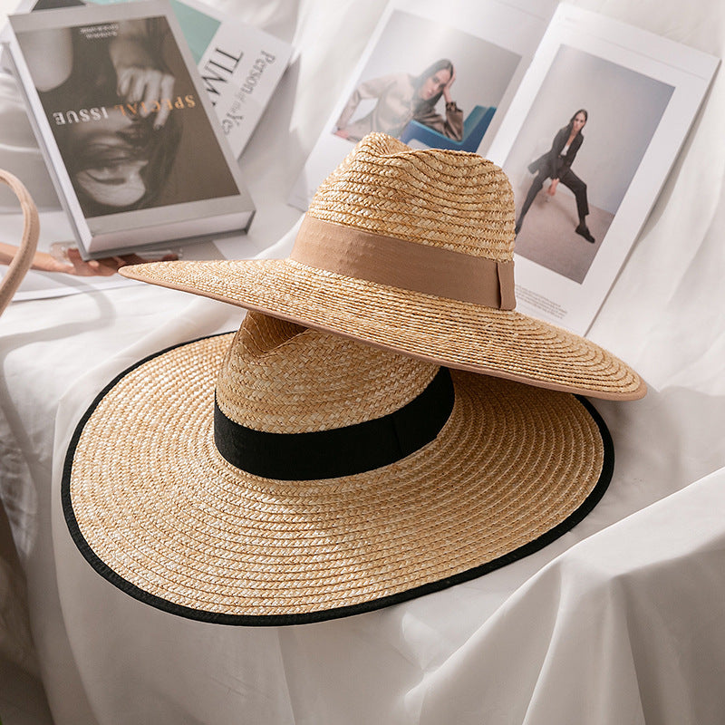 Classic Straw Brim Resort Hat