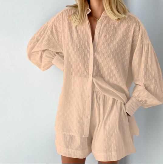 Simone Resort Shirt & Shorts Set