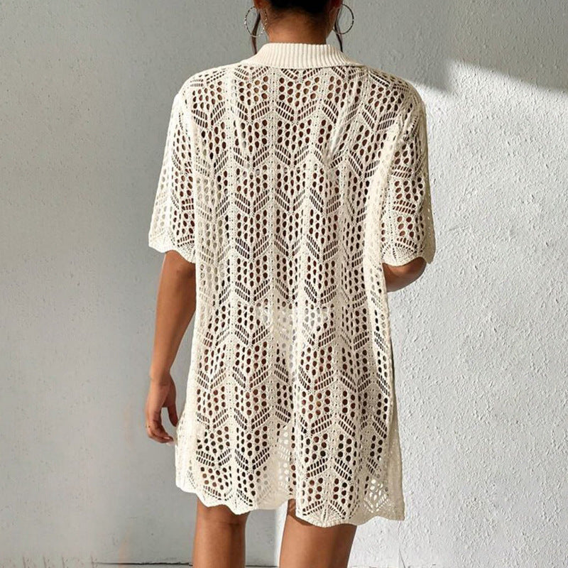 Seraphina Knitted Shirt Dress