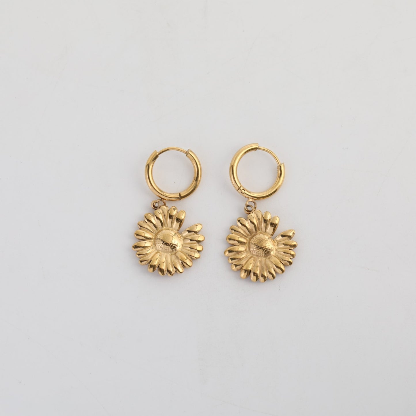 Sea Side Golden Ear Rings